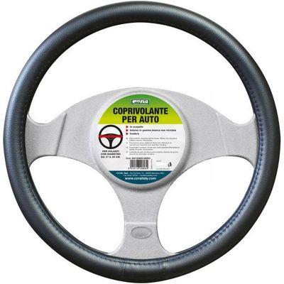 COPRIVOLANTE NERO ECOPELLE 37x39