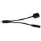 ADATTATORE 2IN1 LIGHTNING + JACK 3.5mm NERO