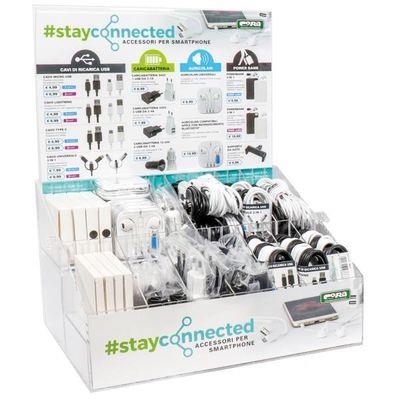 ESPOSITORE TIPO B - COMPLETO DI 86 PZ ASSORTITI