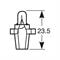 RING LAMPADA ZOCC. MARRONE 12V 1,2W