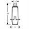 RING LAMPADA ZOCC. BIANCO 12V 2CPW