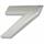 EMBLEMA CROMATO NUMERO 7