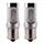 SET 2PZ. LAMPADE LED AMBRA 12V BA15S HIGH-POWER 1 LUCE