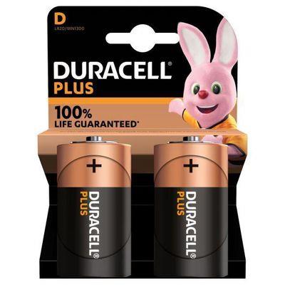 DURACELL PLUS TORCIA 100 D BLIST.2PZ.