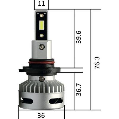 2 LAMPADE LED H8-9-11 X FARI LENT.STARRY 12V