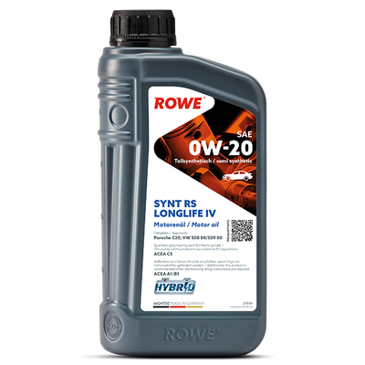 OLIO ROWE 0W20 LT.1 LONGLIFE IV HIGHT SYNT RS