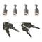SET 4 SERRATURE BARRE SILVERL/DELTA