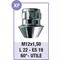BULLONI ANTIFURTO XF