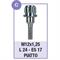 Serie 4 bulloni antifurto mod. C