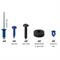 KIT FISSAGGIO TARGHE ANTERIORI (4 RIVETTI, 4 VITI, 4 BOTTONI