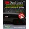 2 PZ. DUAL LOCK 3M ADESIVO MULTIUSO NERO