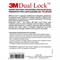 DUAL LOCK 3M.ADESIVO MULTIUSO 2PZ