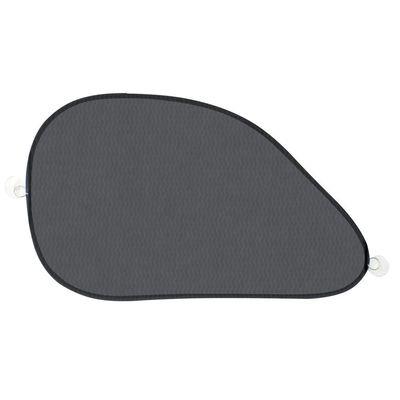 COPPIA TENDINE PARASOLE A VENTOSA TRAPEZIO NERE 65x38 CM