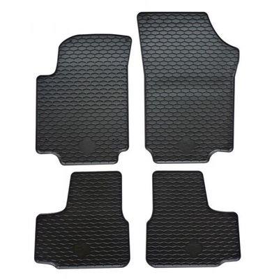 TAPPETI GOMMA VW UP,SKODA CITIGO,12>19 4PZ.