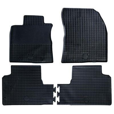 TAPPETI GOMMA TOYOTA AVENSIS 4P. E WAGON 09>11, 11> 4 PZ.