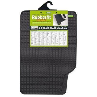 TAPPETI GOMMA ANT.RUBBERFIT-3 NERO