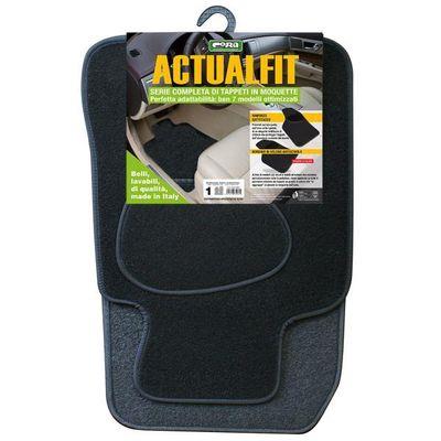 SR TAPPETI ACTUALFIT 1 NERO MOQUETTE