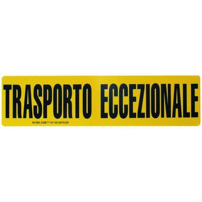 PANNELLO TRASPORTO ECCEZ.MM600X150