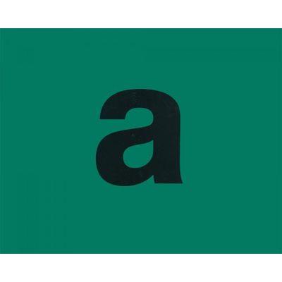 ADESIVO LETTERAA VERDE