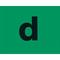 LETTERA D DEPERIBILE
