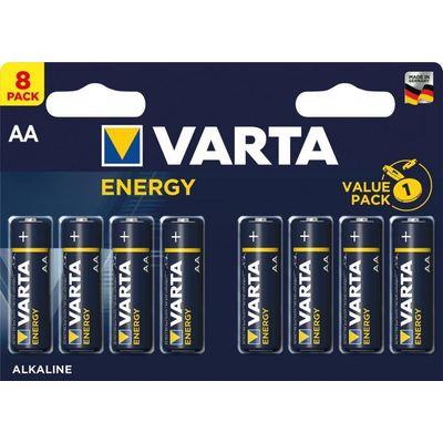PILE VARTA AA STILO ENERGY X8 MEGAPACK