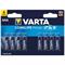 PILE VARTA AAA LONGLIFE POWER X 8 (MEGAPACK)
