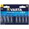 PILE VARTA AA LONGLIFE POWER X 8 (MEGAPACK)