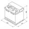 BATTERIA BOSCH S3 45AH