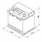 BATTERIA BOSCH S3 45AH