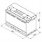BATTERIA BOSCH S4 95AH