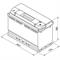 BATTERIA BOSCH S5 100AH