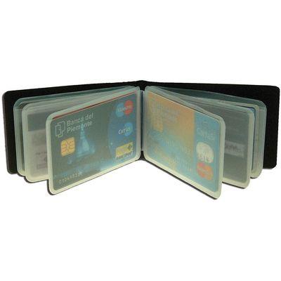 PORTACARD A LIBRO ORIZZONTALE A 12 SCOMPARTI