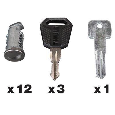 THULE 12 CHIAVI NEW ONE KEY SYSTEM 4512
