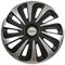 MICHELIN SCATOLA 4 COPRICERCHI 15 NVS 3D BLACK EDITION