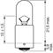 BOSCH LAMPADINA T4W 12V 4W