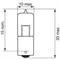 BOSCH LAMPADINA BASSO VOLTAGGIO 12V 10W