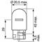 BOSCH LAMPADINA W21W 12V 21W