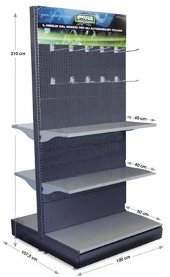 MODULO INIZIALE BIFACCIALE: 2 CEFLA001 + 2 CEFLA002 + 2 CEFL