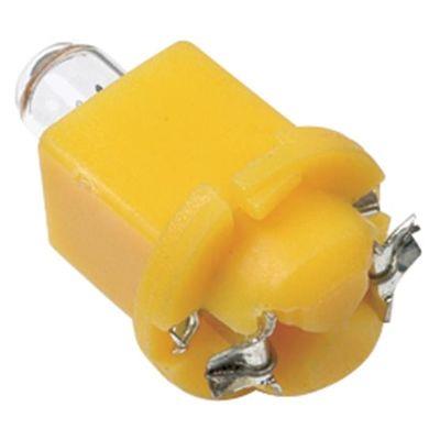 RING LAMPADA ZOCC. GIALLO 24V 1.2W (53MA)