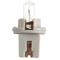 RING LAMPADA ZOCC. GRIGIO 24V 1,2W