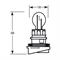 LAMPADA HP24W 12V 24W PEUGEOT/CITROEN