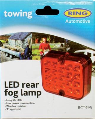RING FANALE RETRONEBBIA 19 LED OMOLOGATO