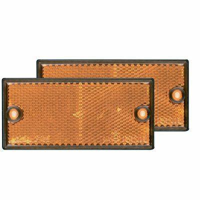 RING 2 CATADIOTTRI LATERALI GIALLI CON ADESIVO