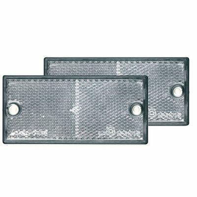 RING 2 CATADIOTTRI ANTERIORI BIANCHI CON ADESIVO