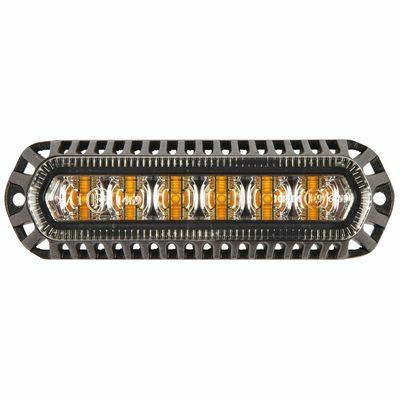 LAMPADA STROBO A LED ARANCIO 140X48 X CAMION OMOLOGATA