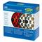 RING FANALE LED 10-30V 95MM RETRONEBBIA ROSSO