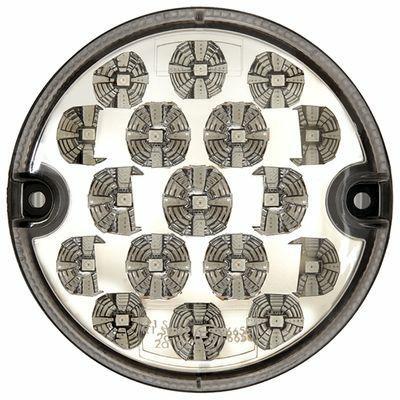 RING FANALE LED 10-30V 95MM STOP/POS LENTE TRASP