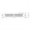RING PLAFONIERA 12/24V A LED C/PULSANTE 800 LMS