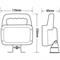 RING FARO DA LAVORO 12/24V RETTANGOLARE MM178