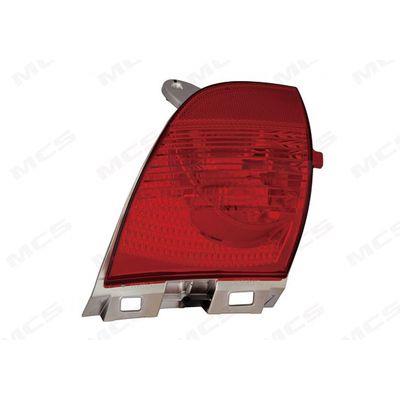 FANALE POSTERIORE CON FENDINEB SX PEUGEOT 2008 2013>